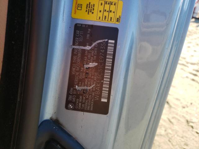 Photo 10 from auction – 2012 BMW 328 XI with VIN WBAKF3C51CE974350