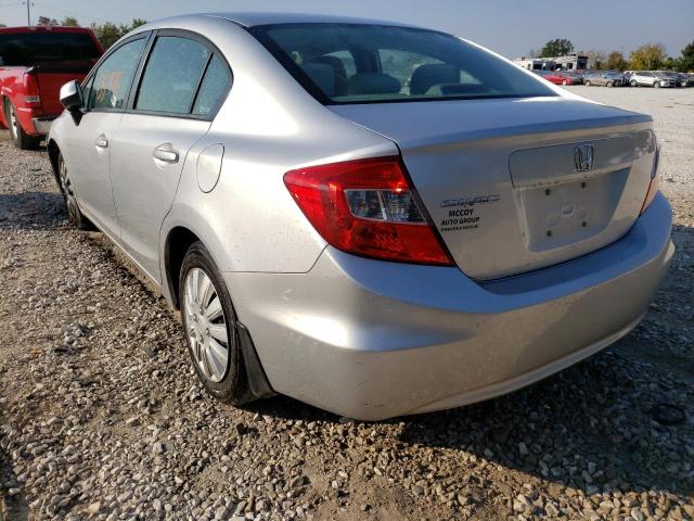 Photo 3 from auction – 2012 HONDA CIVIC LX with VIN 19XFB2F58CE026277