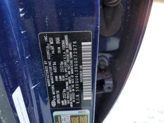 Foto 10 de la subasta – 2016 KIA OPTIMA EX con VIN 5XXGU4L38GG072976