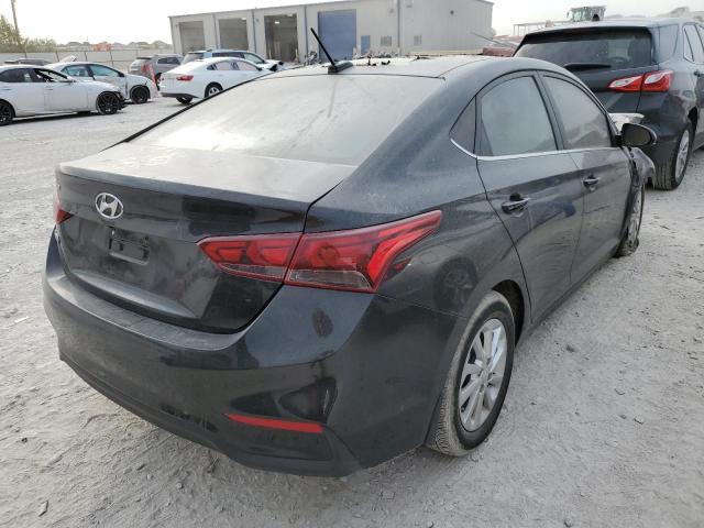 Photo 4 from auction – 2022 HYUNDAI ACCENT SE with VIN 3KPC24A64NE170457
