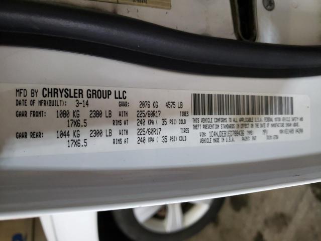 Фото 10 с аукциона – 2014 JEEP COMPASS LA с VIN 1C4NJDEB1ED788436