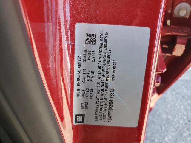 Photo 10 from auction – 2013 BUICK VERANO with VIN 1G4PP5SK9D4108813
