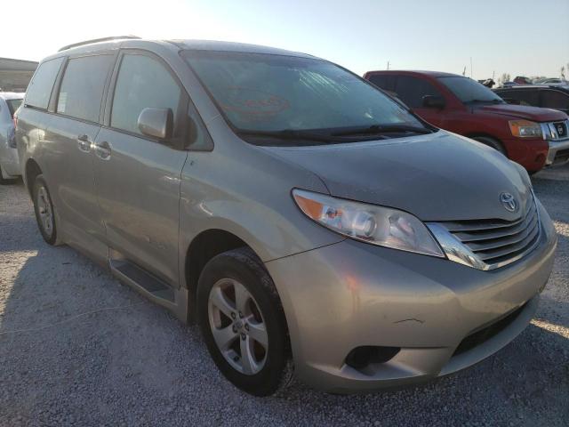 TOYOTA SIENNA LE 2017 with VIN 5TDKZ3DC4HS889608 - Photo from auction