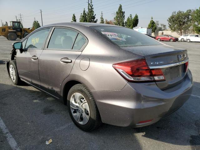 Photo 3 from auction – 2014 HONDA CIVIC LX with VIN 19XFB2F51EE067594