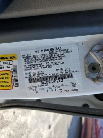 Photo 10 from auction – 2014 FORD FUSION SE with VIN 3FA6P0HD5ER165052
