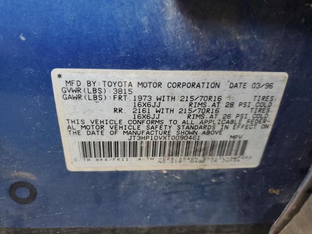 Photo 10 from auction – 1996 TOYOTA RAV4 with VIN JT3HP10VXT0090461