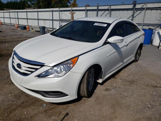 Photo 2 from auction – 2014 HYUNDAI SONATA GLS with VIN 5NPEB4AC1EH867210