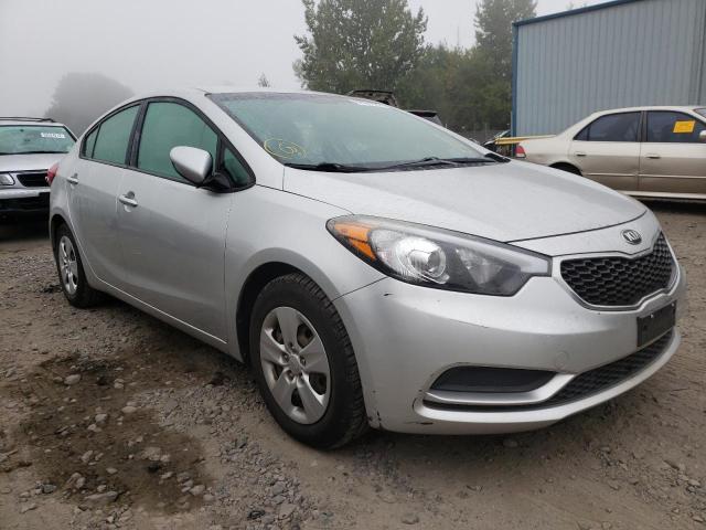 KIA FORTE LX 2015 with VIN KNAFK4A61F5276162 - Photo from auction