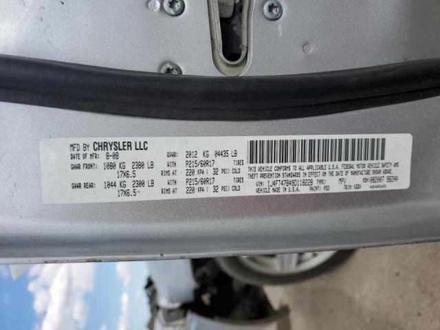 Photo 10 from auction – 2009 JEEP COMPASS SP with VIN 1J4FT47B49D118228