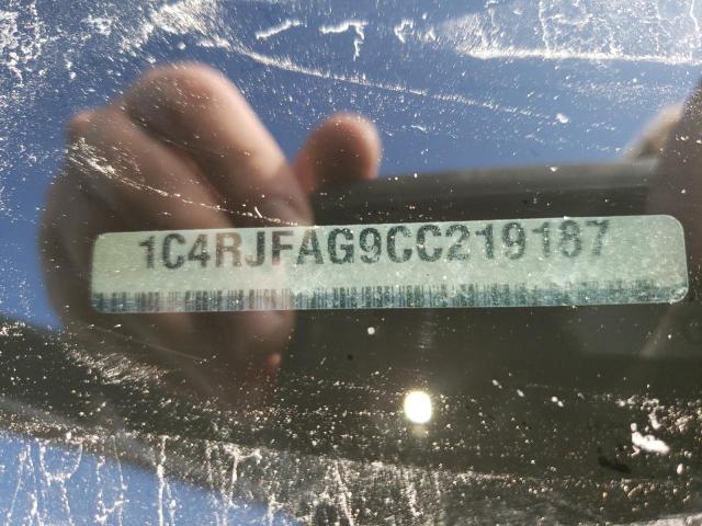 Photo 10 from auction – 2012 JEEP GRAND CHER with VIN 1C4RJFAG9CC219187