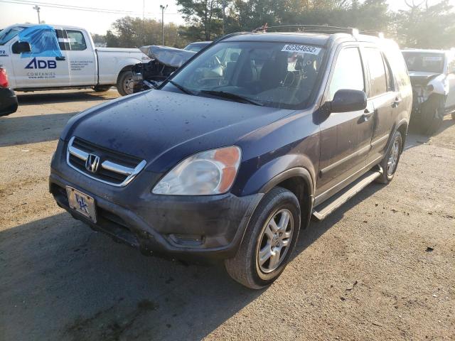 Photo 2 from auction – 2002 HONDA CR-V EX with VIN JHLRD78822C026960
