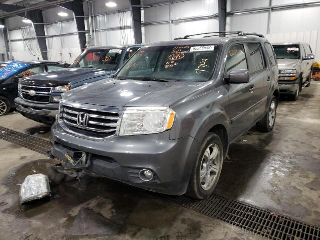 Photo 2 from auction – 2012 HONDA PILOT EXL with VIN 5FNYF4H60CB046645