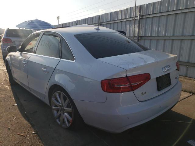 Photo 3 from auction – 2013 AUDI A4 PREMIUM with VIN WAUFFAFL8DN028554