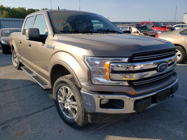 FORD F150 SUPER 2018 with VIN 1FTFW1EG2JKF43232 - Photo from auction
