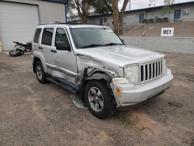 Photo 9 from auction – 2008 JEEP LIBERTY SP with VIN 1J8GN28K18W245263