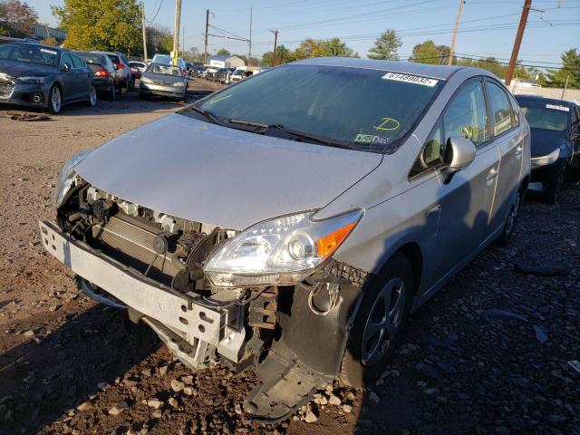 Photo 2 from auction – 2014 TOYOTA PRIUS with VIN JTDKN3DU6E1750349