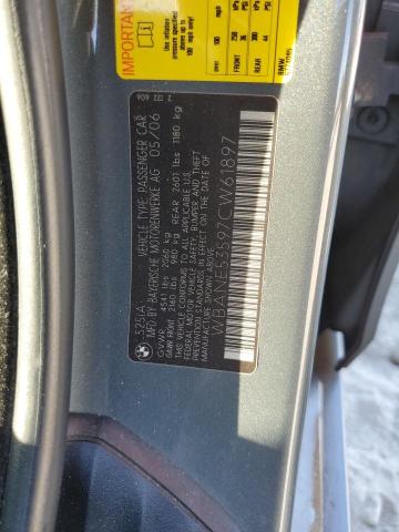 Photo 10 from auction – 2007 BMW 525 I with VIN WBANE53597CW61897
