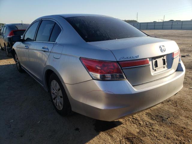 Photo 3 from auction – 2012 HONDA ACCORD LX with VIN 1HGCP2F37CA169566