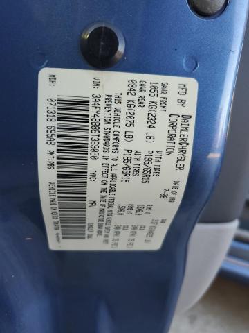 Photo 10 from auction – 2006 CHRYSLER PT CRUISER with VIN 3A4FY48B86T369050