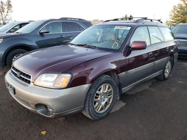 Photo 2 from auction – 2001 SUBARU LEGACY OUT with VIN 4S3BH896117635180