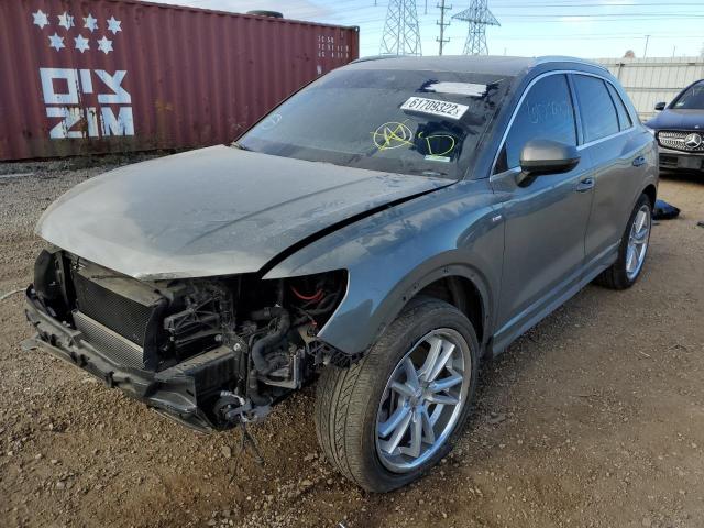 Photo 2 from auction – 2021 AUDI Q3 PREMIUM with VIN WA1EECF35M1078617
