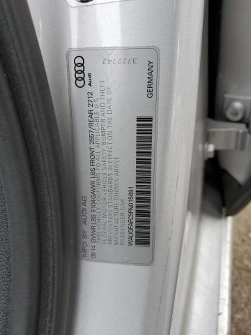 Photo 10 from auction – 2015 AUDI A6 PREMIUM with VIN WAUGFAFC9FN015691