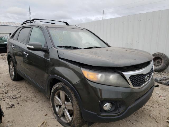 KIA SORENTO EX 2013 with VIN 5XYKU4A25DG312920 - Photo from auction