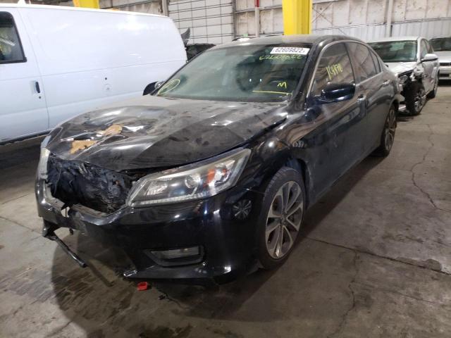 Photo 2 from auction – 2014 HONDA ACCORD SPO with VIN 1HGCR2F54EA038691