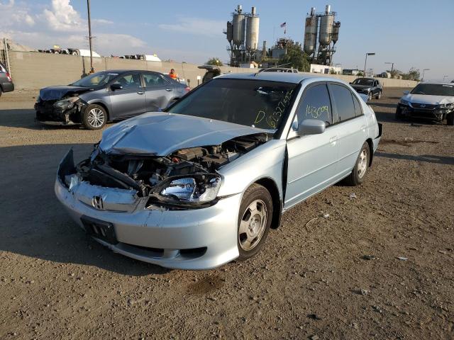 Photo 2 from auction – 2003 HONDA CIVIC HYBR with VIN JHMES95693S019607