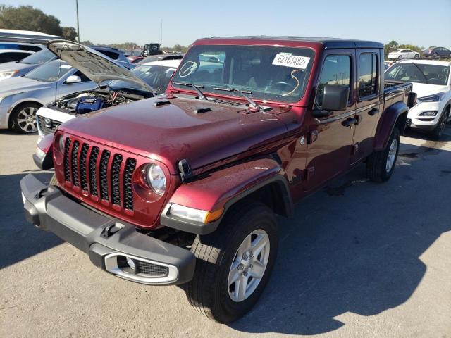 Photo 2 from auction – 2021 JEEP GLADIATOR with VIN 1C6HJTAG2ML532567