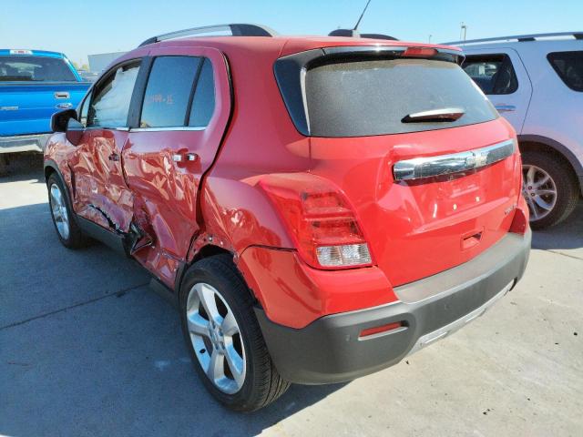 Photo 3 from auction – 2015 CHEVROLET TRAX LTZ with VIN 3GNCJNSBXFL189460