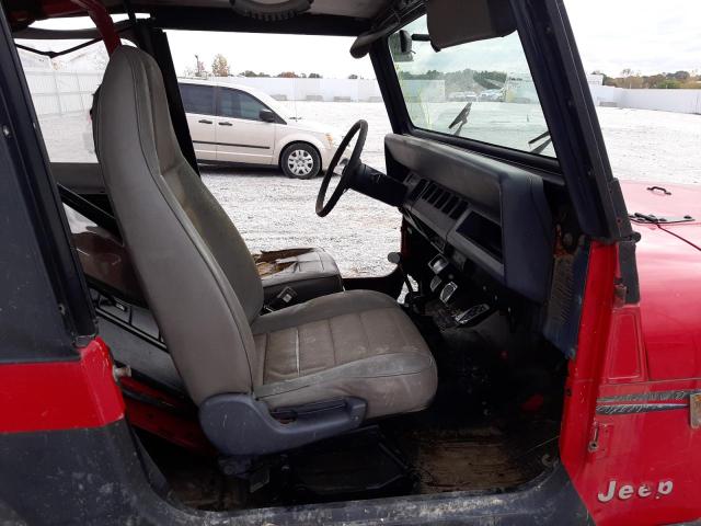 Photo 5 from auction – 1995 JEEP WRANGLER / with VIN 1J4FY19P6SP252400