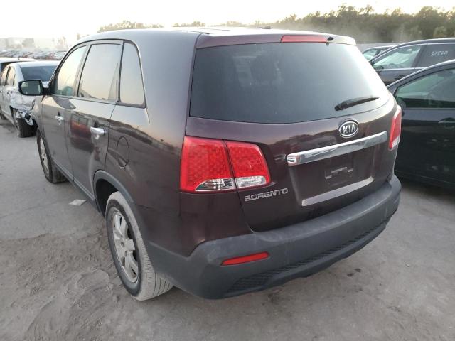 Photo 3 from auction – 2011 KIA SORENTO BA with VIN 5XYKT3A11BG154139