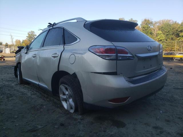 Photo 3 from auction – 2013 LEXUS RX 350 BAS with VIN 2T2BK1BA7DC176243
