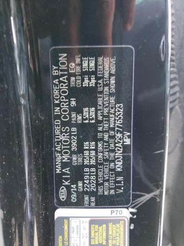 Photo 10 from auction – 2015 KIA SOUL with VIN KNDJN2A29F7765323
