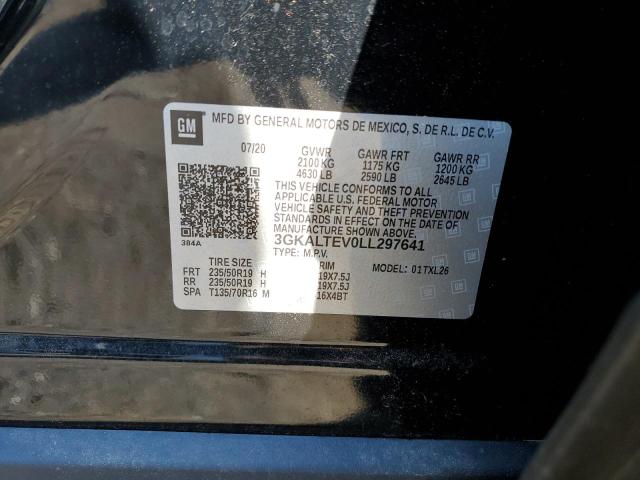 Photo 10 from auction – 2020 GMC TERRAIN SL with VIN 3GKALTEV0LL297641