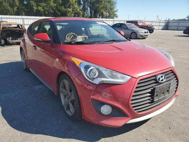 HYUNDAI VELOSTER T 2015 with VIN KMHTC6AE8FU240024 - Photo from auction