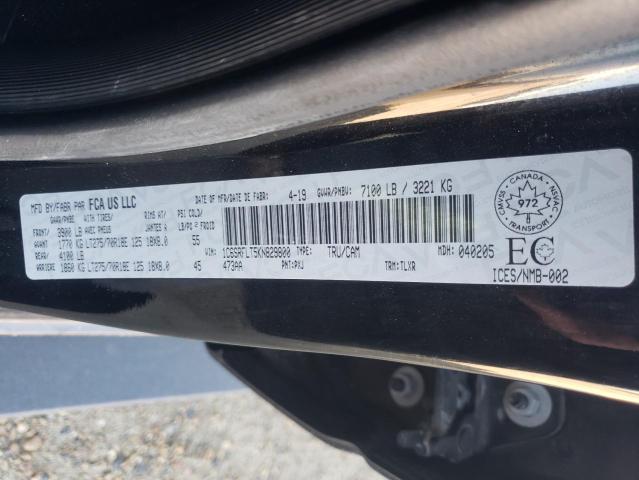 Photo 10 from auction – 2019 RAM 1500 REBEL with VIN 1C6SRFLT5KN829800