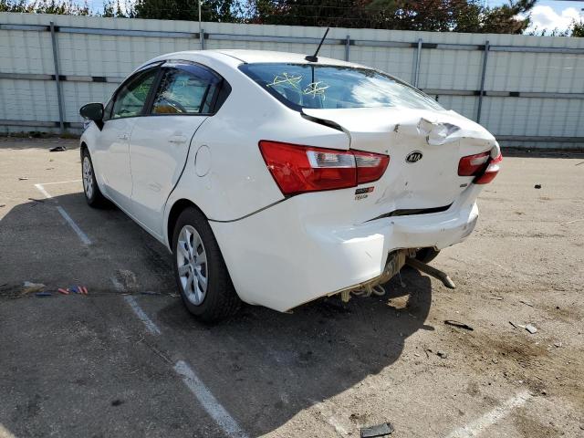Photo 3 from auction – 2013 KIA RIO LX with VIN KNADM4A34D6128618