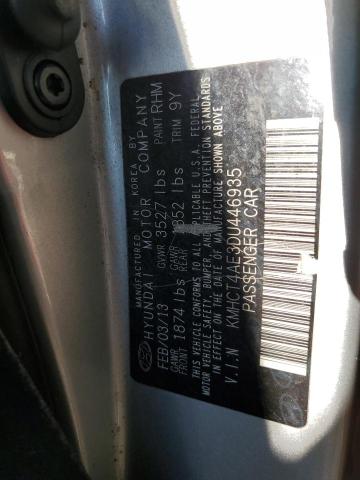 Photo 10 from auction – 2013 HYUNDAI ACCENT GLS with VIN KMHCT4AE3DU446935