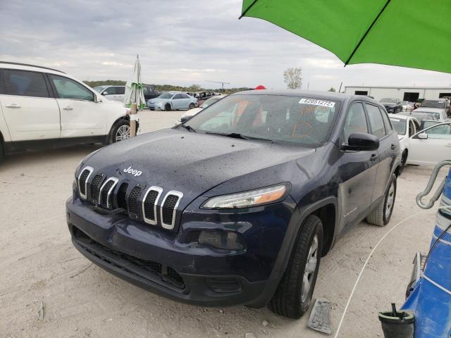 Photo 2 from auction – 2014 JEEP CHEROKEE S with VIN 1C4PJMAB3EW227402