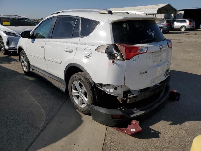 Photo 3 from auction – 2014 TOYOTA RAV4 XLE with VIN 2T3WFREV4EW079726