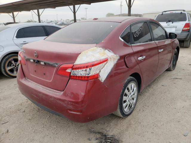 Photo 4 from auction – 2015 NISSAN SENTRA S with VIN 3N1AB7APXFL638371
