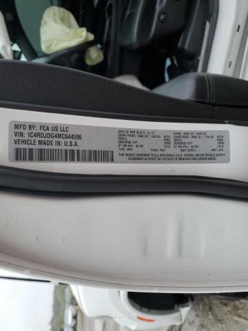 Photo 10 from auction – 2021 DODGE DURANGO GT with VIN 1C4RDJDG4MC644596