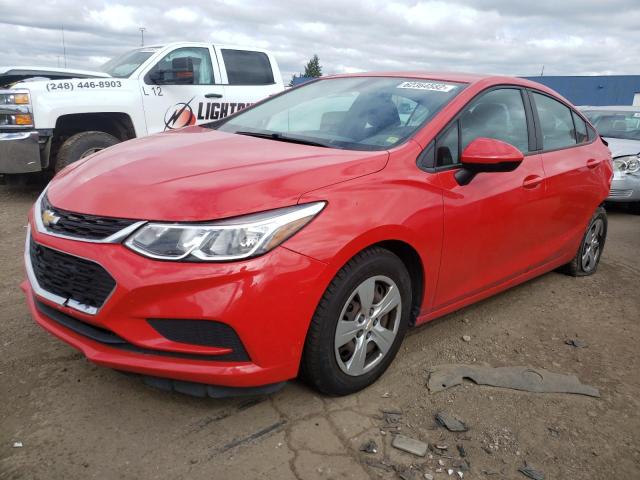 Photo 2 from auction – 2016 CHEVROLET CRUZE LS with VIN 1G1BC5SM5G7296396