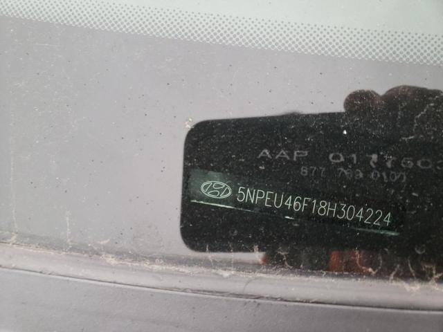 Photo 10 from auction – 2008 HYUNDAI SONATA SE with VIN 5NPEU46F18H304224