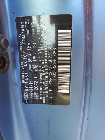 Photo 10 from auction – 2016 HYUNDAI VELOSTER T with VIN KMHTC6AE6GU251301