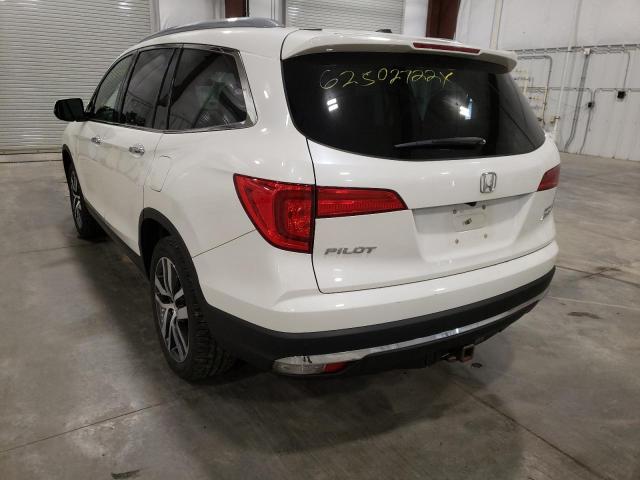 Photo 3 from auction – 2016 HONDA PILOT ELIT with VIN 5FNYF6H02GB112836