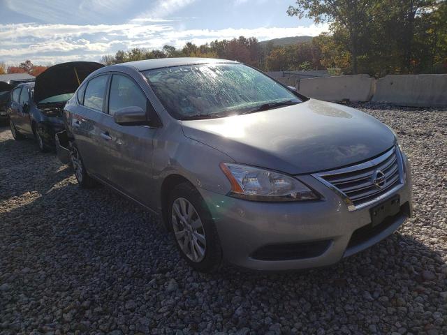 NISSAN SENTRA S 2014 with VIN 3N1AB7AP0EL637891 - Photo from auction