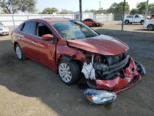 NISSAN SENTRA S 2016 with VIN 3N1AB7AP3GL678244 - Photo from auction